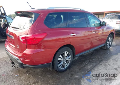 2017 Nissan Pathfinder Sl z USA, uszkodzony, nr VIN 5N1DR2MM9HC911790